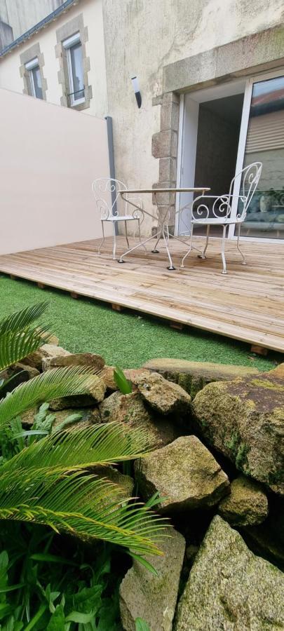 Ferienwohnung Le P'Tit Boheme, Terrasse Privative. Lanester Exterior foto